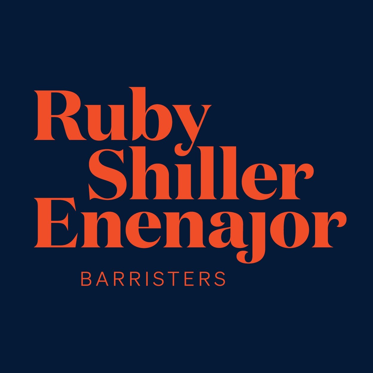 Ruby Shiller Enenajor, Barristers