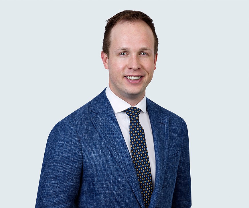 BLG congratulates new partner Colin CameronVendrig AList